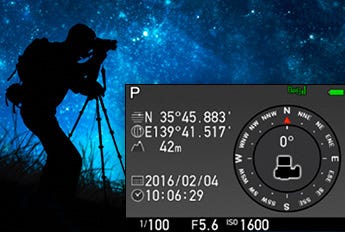 GPS/Electronic Compass/Astro Tracer
